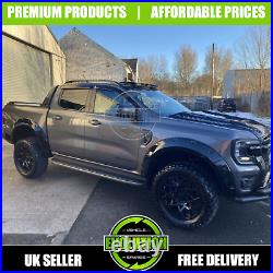 Wheel Arches Gloss black Bolt Wide Fits Ford Ranger 2023- T9 Fenders