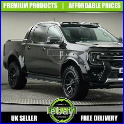 Wheel Arches Gloss black Bolt Wide Fits Ford Ranger 2023- T9 Fenders