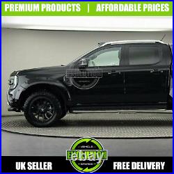 Wheel Arches Gloss black Bolt Wide Fits Ford Ranger 2023- T9 Fenders