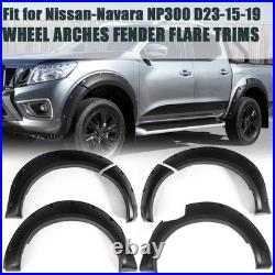 Wheel Arches Set Fender Flare Styling Body Kit For Nissan Navara Np300 2015-2021