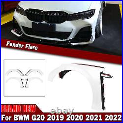 White Fender Flares Cover For BMW G20 G28 M Sport 2019-2022 AKASAKA Body Kit
