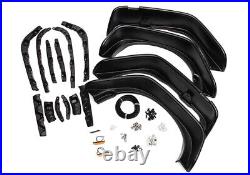 Wide Body Extended Flat Wheel Arches Fender Flare Kit For 07-18 Jeep Wrangler JK