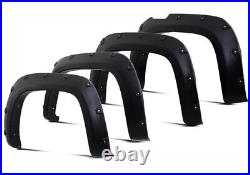 Wide Body Extended Rivet Wheel Arches Trim Fender Flare Kit For 2010+ VW Amarok