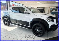 Wide Body Extended Wheel Arch Trim Fender Flare Kit For 17+ Mercedes X-Class 470