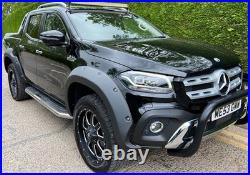 Wide Body Extended Wheel Arch Trim Fender Flare Kit For 17+ Mercedes X-Class 470