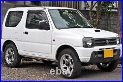 Wide Body Extended Wheel Arches Trim Fender Flare Kit For 98-18 Suzuki Jimny 1.3
