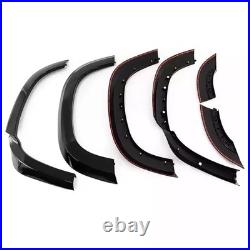 Wide Body Wheel Arch Flares Kit Gloss Black For Land Rover Defender 110 L663 20+