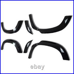 Wide Body Wheel Arch Flares Kit Gloss Black For Land Rover Defender 110 L663 20+