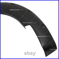 Wide Body Wheel Arch Set For Nissan Navara D40 05-10 Front Rear Fender Flare Kit