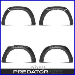 Wide Body Wheel Arches Fender Flares Kit Matte Black For Toyota Hilux Mk9 2021+