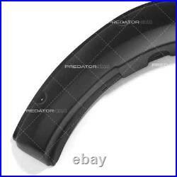Wide Body Wheel Arches Fender Flares Kit Matte Black For Toyota Hilux Mk9 2021+