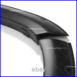 Wide Body Wheel Arches Fender Flares Kit Matte Black For Toyota Hilux Mk9 2021+
