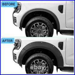 Wide Body Wheel Arches Fender Flares Kit for Ford Ranger 2023-2025 Wildtrak T9