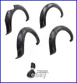 Wide Body Wheel Arches Fender Flares Set For Ford Ranger T6 T7 2014-2019