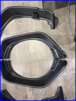 Wide Extended Flat Fender Flare Wheel Arches Kit For 07-18 Jeep Wrangler