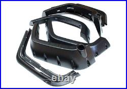 Wide Extended Rivet Wheel Arches Fender Flare Kit For 07-18 Jeep Wrangler III JK