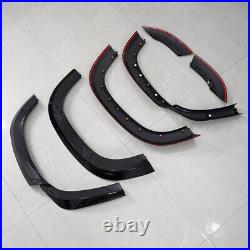 Wide Fender Wheel Arch Trim Kits Set Gloss Black Fit For Defender 110 L663 2020+