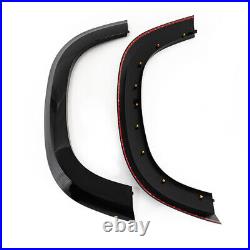 Wide Fender Wheel Arch Trim Kits Set Gloss Black Fit For Defender 110 L663 2020+