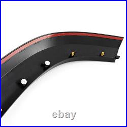 Wide Fender Wheel Arch Trim Kits Set Gloss Black Fit For Defender 110 L663 2020+