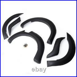 Wide Matte Black Wheel Arches Gloss Fender Flares Kit For Ford Ranger T7 15-2018