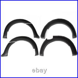 Wide Matte Black Wheel Arches Gloss Fender Flares Kit For Ford Ranger T7 15-2018