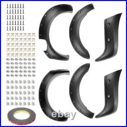 Wide Matte Black Wheel Arches Gloss Fender Flares Kit For Ford Ranger T7 GLOSS