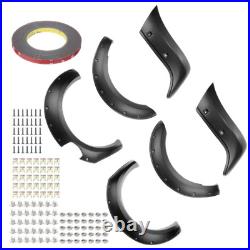 Wide Matte Black Wheel Arches Gloss Fender Flares Kit For Ford Ranger T7 GLOSS