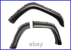 Wide Rivet Wheel Arches Fender Flare Extension Kit For 84-01 Jeep Cherokee II XJ