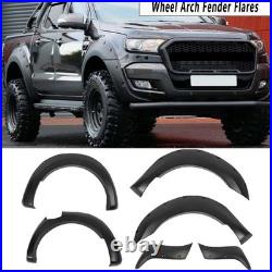 Wide Wheel Arch Body Kit Fender Flares Accessories for Ford Ranger 2015-2018 T7