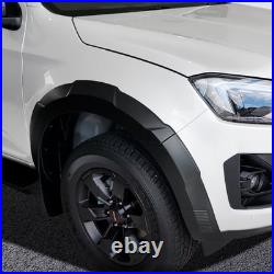 Wide Wheel Arch Extension Fender Flares Kit For ISUZU D-MAX 2024-2026 Double Cab