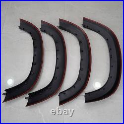 Wide Wheel Arch Fender Flare Trim Kit Set For 2020+ Defender 90 L663 Gloss Black