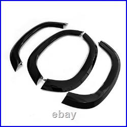Wide Wheel Arch Fender Flare Trim Kit Set For 2020+ Defender 90 L663 Gloss Black