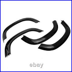 Wide Wheel Arch Fender Flare Trim Kit Set For 2020+ Defender 90 L663 Gloss Black