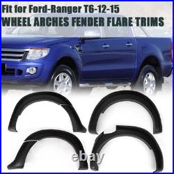 Wide Wheel Arch Kit Fender Flares For Ford Ranger T6 MK5 Bolt-on Look 2012-2015