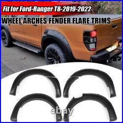 Wide Wheel Arches Extensions Body Kits Styling Set For Ford Ranger T8 2019-2022