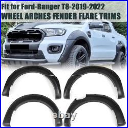 Wide Wheel Arches Extensions Body Kits Styling Set For Ford Ranger T8 2019-2022
