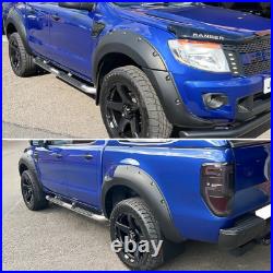 Wide Wheel Arches Extensions Fender Flares for Ford Ranger T6 2012-2014 Body Kit