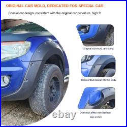 Wide Wheel Arches Extensions Fender Flares for Ford Ranger T6 2012-2014 Body Kit