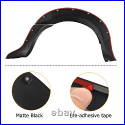 Wide Wheel Arches Extensions Fender Flares for Ford Ranger T6 2012-2014 Body Kit