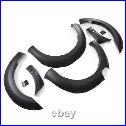 Wide Wheel Arches Fender Flares Body Kit 6Pcs Black For Ford Ranger T8 2019-2022