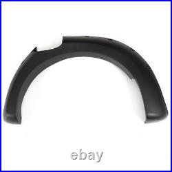 Wide Wheel Arches Fender Flares Body Kit 6Pcs Black For Ford Ranger T8 2019-2022