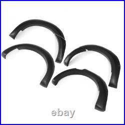 Wide Wheel Arches Fender Flares Body Kit Black 6PCS For Ford Ranger T8 2019-2022