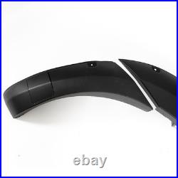 Wide Wheel Arches Fender Flares Body Kit Black 6PCS For Ford Ranger T8 2019-2022