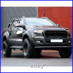 Wide Wheel Arches Fender Flares Body Kit Black For Ford Ranger T7 2016-2018 UK