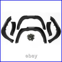 Wide Wheel Arches Fender Flares Body Kit Black For Toyota Hilux Revo 15-19