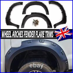 Wide Wheel Arches Fender Flares Body Kit For 2005-2014 Toyota Hilux Vigo Black
