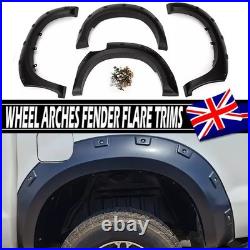 Wide Wheel Arches Fender Flares Body Kit For 2005-2014 Toyota Hilux Vigo Black