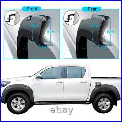 Wide Wheel Arches Fender Flares Body Kit For Toyota Hilux 2015-2017 Double Cab