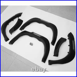 Wide Wheel Arches Fender Flares Body Kit For Toyota Hilux Revo 2015-19 Black