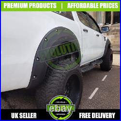 Wide Wheel Arches Fender Flares Matte Black TO FIT FORD RANGER 2011-2016 T6